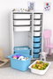 Hanah Home Rine 2D4K8U Blanco y Azul